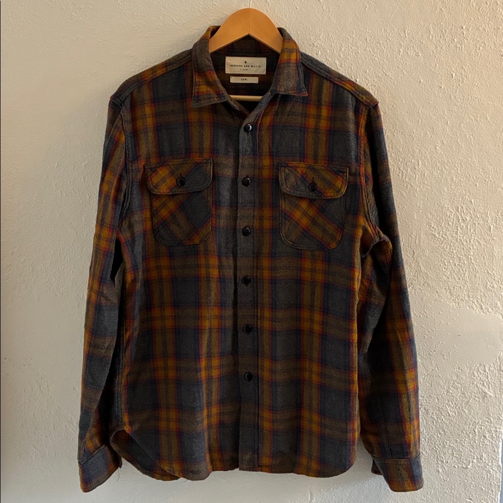 Imogene and Willie Plaid Flannel Earl Shirt